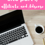 Monetize your site part I, affiliate and Adsense. Affiliate sales and Adsense are straightforward, you set them up, and every time someone visiting your profile clicks on the ad (and orders something in the case of affiliate) you make money. #blogging #blog #affiliatesales
