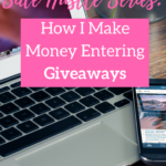 To make money entering giveaways you have to do the following three (basic) things: Enter giveaways 2) Win giveaways 3) Convert the prize to cash if it’s not a cash prize