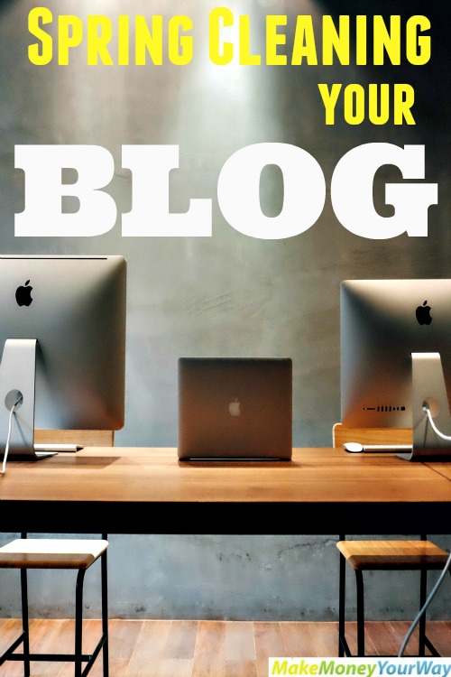 cleaning your blog
