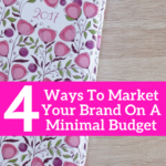 4 Ways To Market Your Brand On A Minimal Budget. Here are some strategies that will help you get over the hump and start promoting your brand in the best way possible.