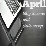 April blog income and stats recap