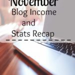 November blog income and stats recap