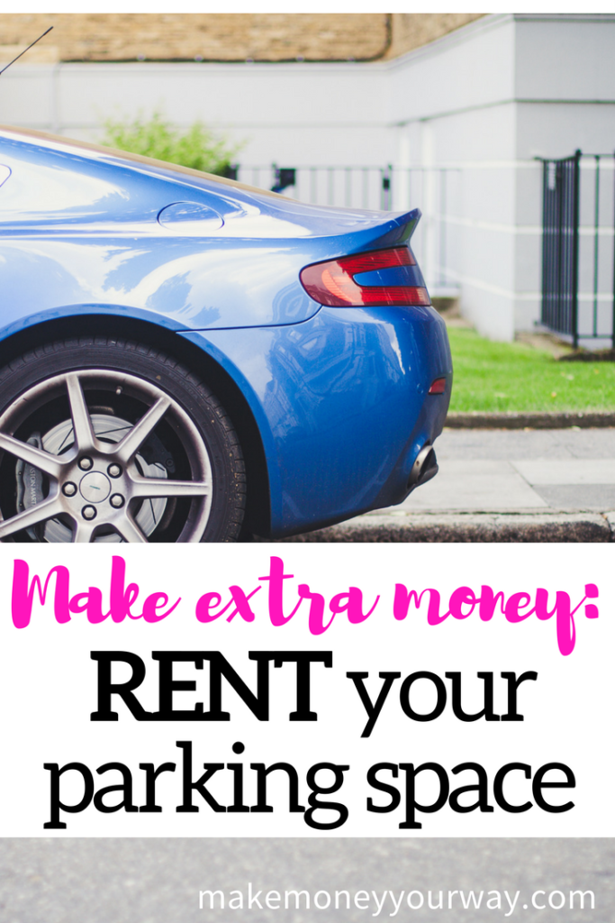 Wow! I definitely make money from renting my parking space and you can too! 