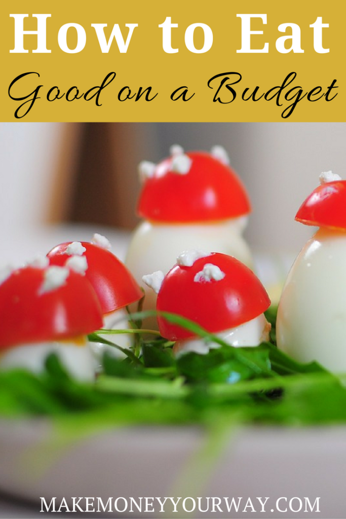 Eating well on a budget is not always easy. The government always tells us to eat well, yet the good food is always more expensive.  It is not impossible to eat good on a budget, though.