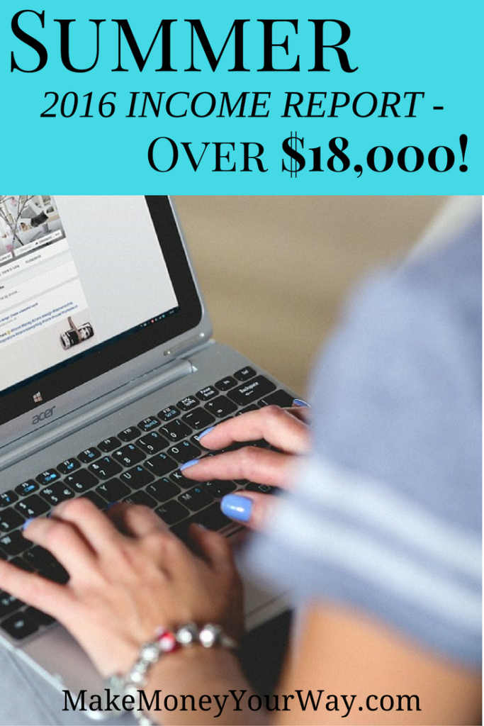 Find out how I made over $18,000 blogging this summer! I LOVE THIS! I am planning on investing more on the blogs during Q3, but don’t know where to as of now.