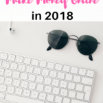 5 Ways You Can Make Money Online in 2018. You can make money online, but you have to be realistic – It’s going to take work. Ideas are easy; it’s the marketing that will take time and effort. #makemoney #makemoremoney #makemoneyonline